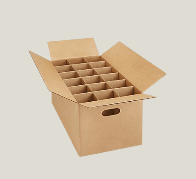 Bottle Boxes with Dividers  Free Design - Custom Boxes U