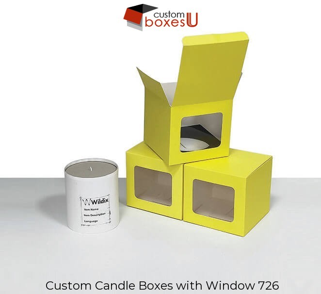 Custom Candle Boxes with Logo Wholesale - CBU