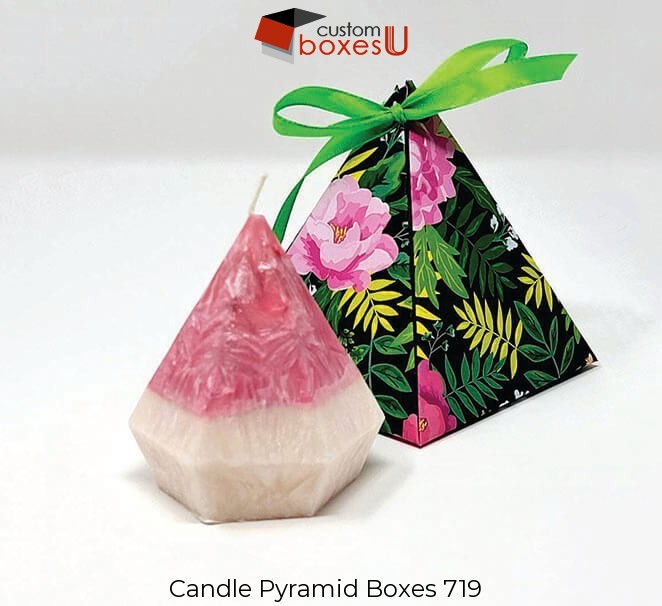 Pyramid Candle Boxes  Custom Pyramid Candle Packaging Boxes