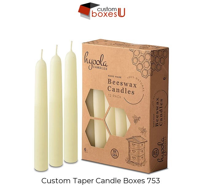 Taper Candle Boxes - Taper Candle Packaging - PackagingBee