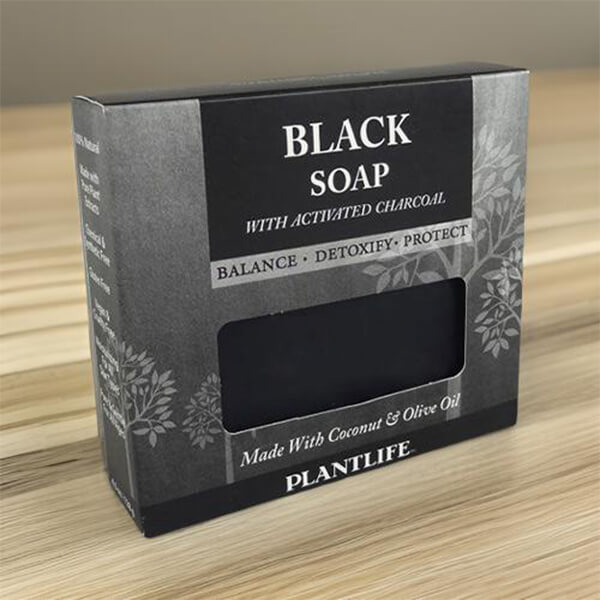 Black Soap Packaging Wholesale