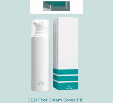 CBD Foot Cream Boxes1