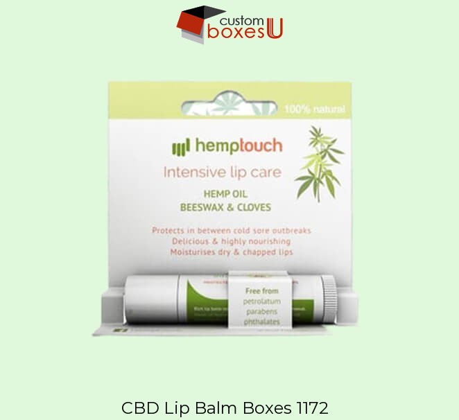 CBD Lip Balm Boxes Wholesale1