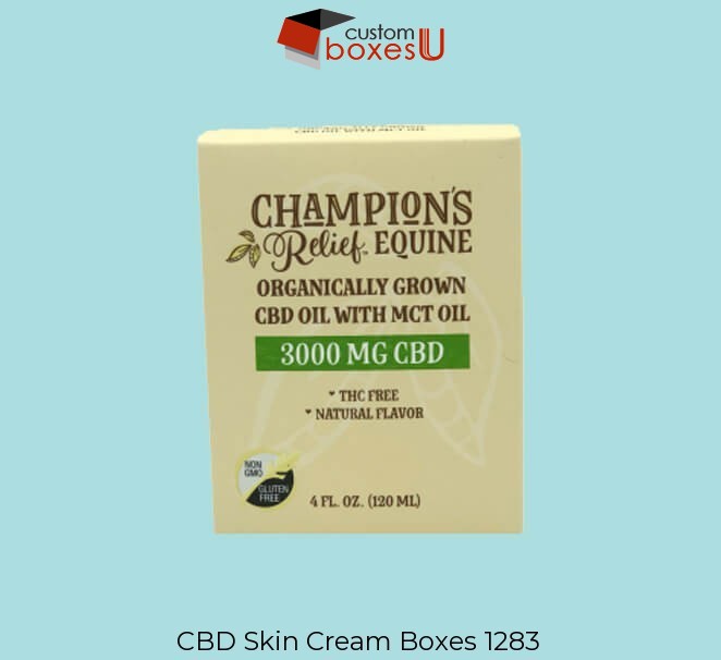 CBD Skin Cream Boxes1