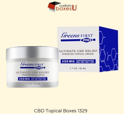 CBD Topical Boxes Packaging1