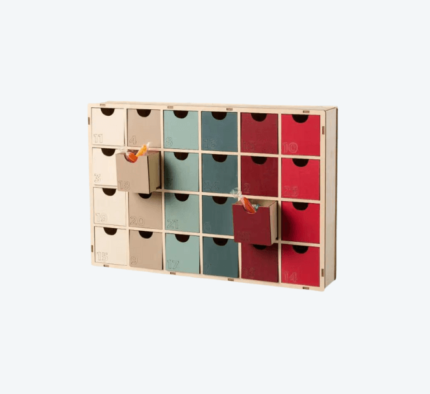 Cardboard Printed Advent Calendar Boxes