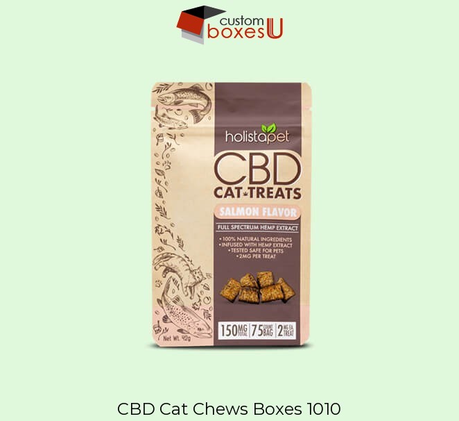 Custom CBD Cat Chews Boxes1