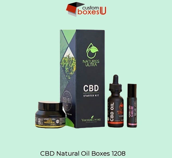 Custom CBD Natural Oil Boxes1