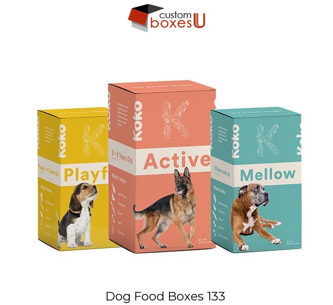 Custom Dog Food Box