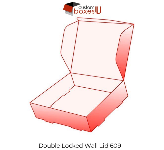 Custom Double-Locked Wall- Lid Boxes