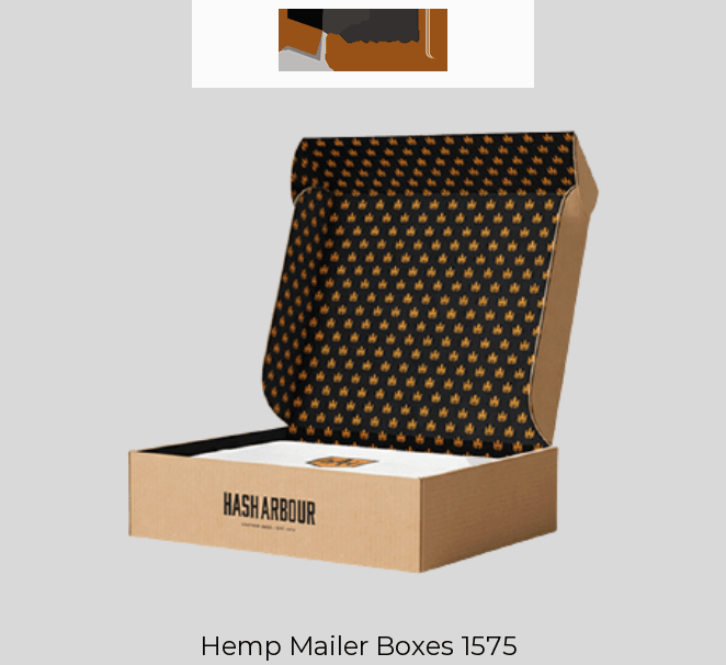 Custom Hemp Mailer Boxes