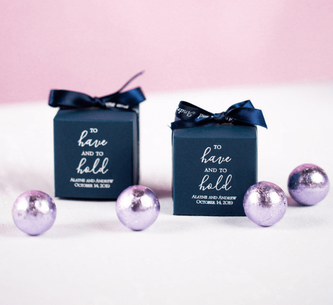 Custom Kraft Candy Favor Box