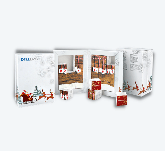 Custom Printed Advent Calendar Boxes