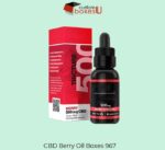 Custom Printed CBD Berry Oil Boxes1