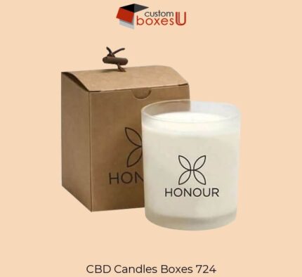 Custom Printed CBD Candles Boxes