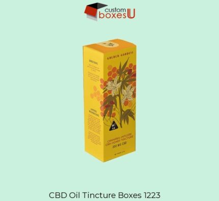 Custom Printed CBD Oil Tincture Boxes1