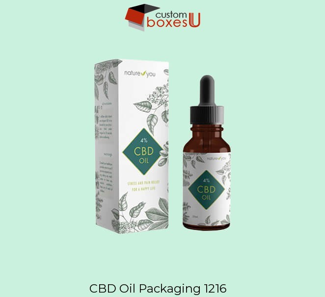 Custom Printed CBD Oil packaging1