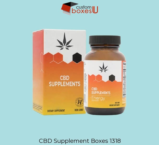 Custom Printed CBD Supplement Boxes1