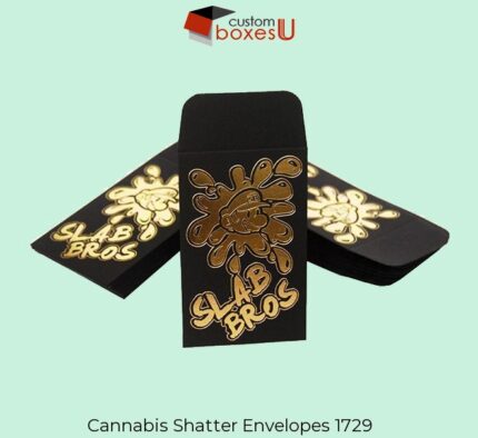 Custom Printed Cannabis Shatter Envelopes1