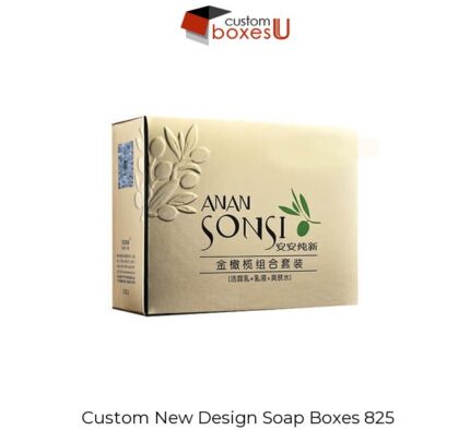 Custom Soap Boxes New Design