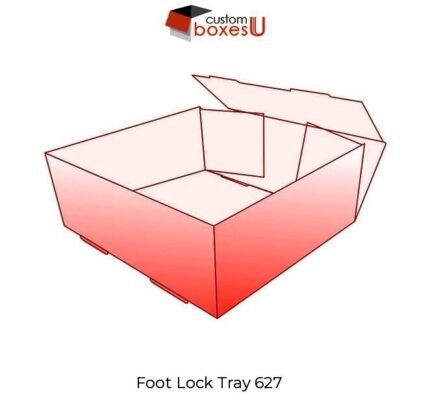 Foot lock tray boxes