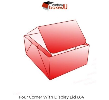 Four Corner with Display Lid Boxes