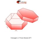 Hexagon Two Piece Boxes1