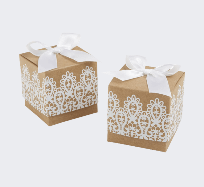 Kraft Favor Boxes