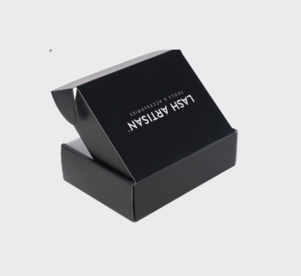 Matte Black Mailer Boxes