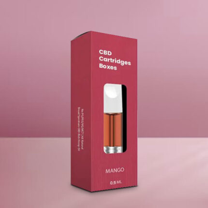 Printed 0.5ml CBD Cartridge Boxes