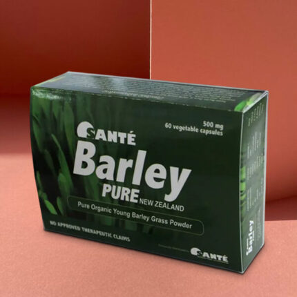 Printed Barley Grass Powder Boxes