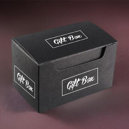 Printed Black Kraft Boxes