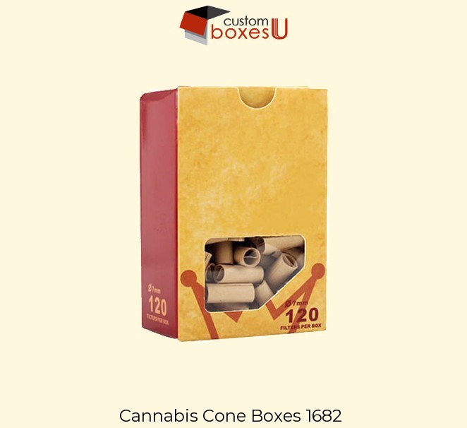 Printed Cannabis Cone Boxes1