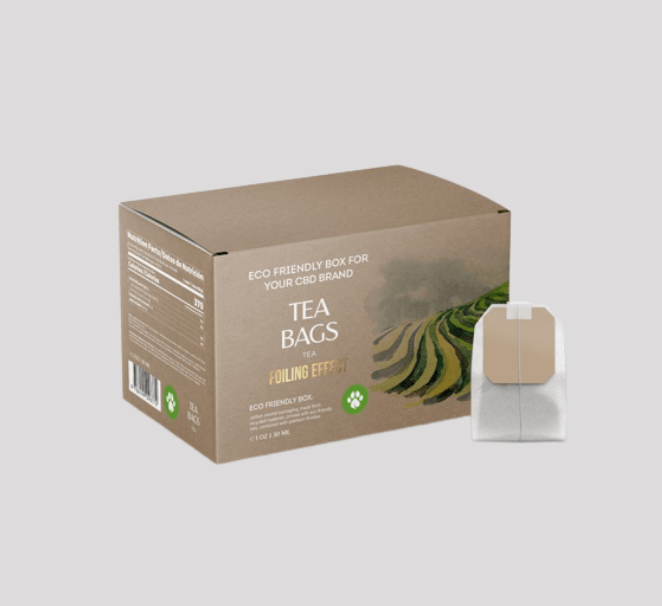 Printed Kraft Tea Boxes