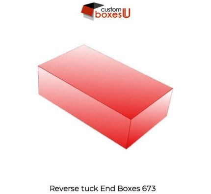 Reverse tuck End Box