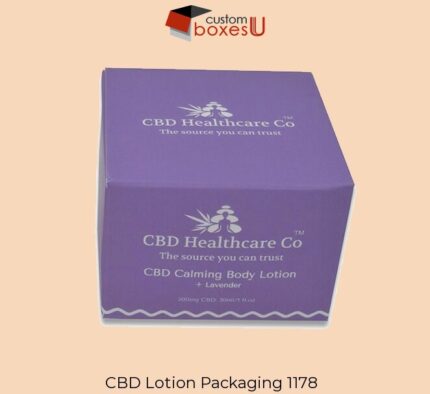 Wholesale CBD Lotion Packaging Boxes