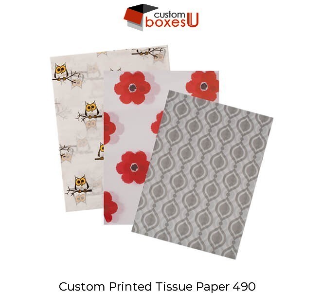 custom printed tissue paper