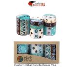 Custom Pillar Candle Boxes